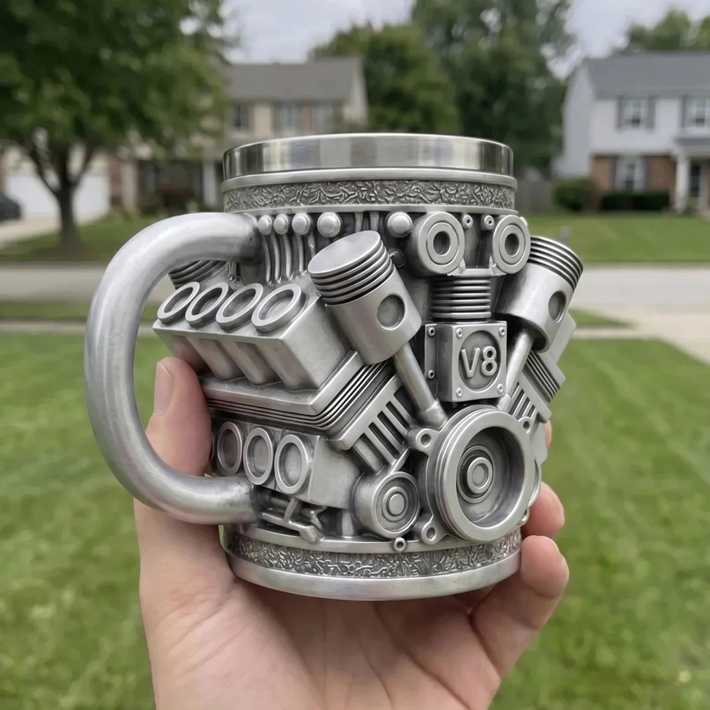 Sophia's Handmade V8 Engine Mugs